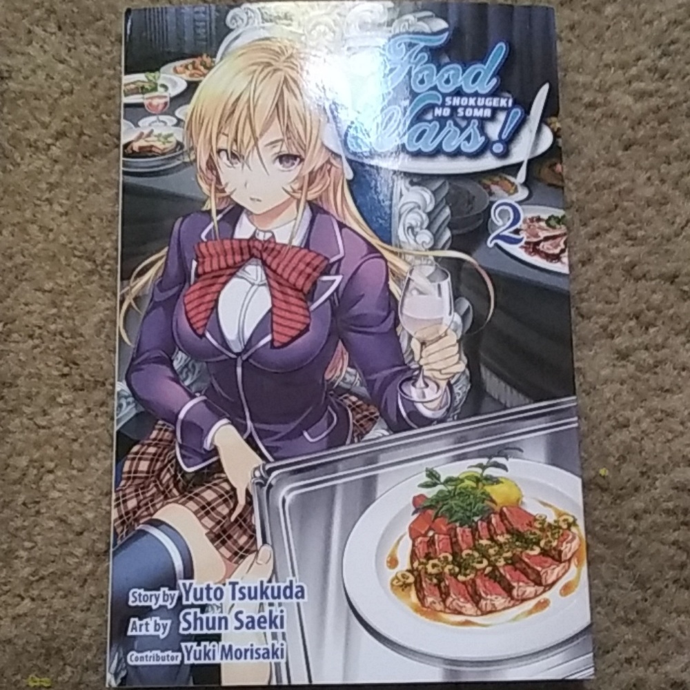 Food wars manga v2